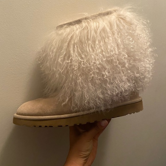 long hair ugg boots